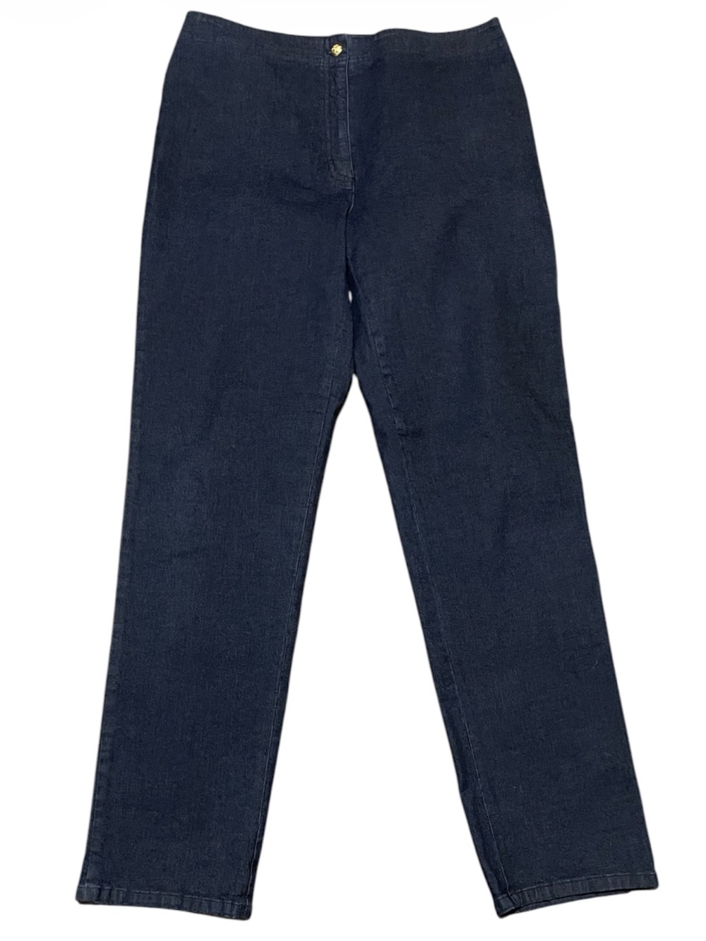 Vintage Lauren Ralph Lauren High Rise Flat Front Straight Leg Trouser Jeans 12